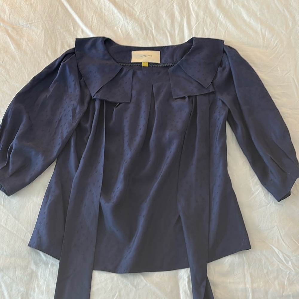 Silk 3/4 blouse